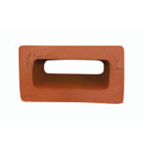 Rectangular Red Ceramic Window Lattice – CACE11 Image